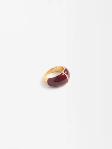 Rounded Ring With Enamel 224616 — image 3