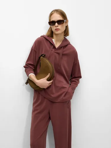 Knit Hoodie Soft Touch 224859 — image 11