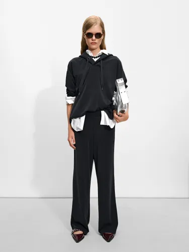 Loose-Fitting Trousers With Elastic Waistband 224864 — image 1