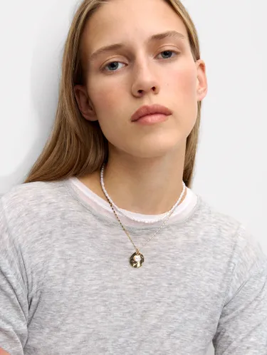 Necklace Set With Pendant And Pearls 227247 — image 1