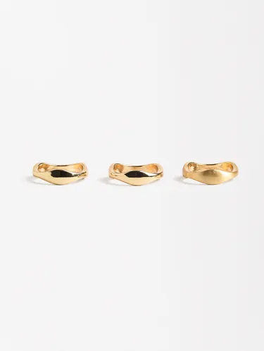 Set Of Wavy Rings 228684 — image 3