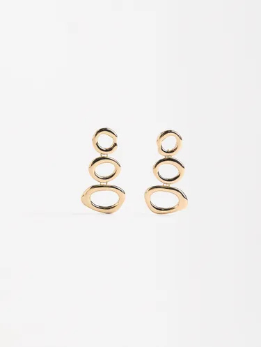 Long Earrings With Hoops 228765 — image 2