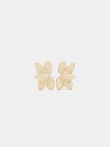 Earrings With Half-Flower 228843 — image 5