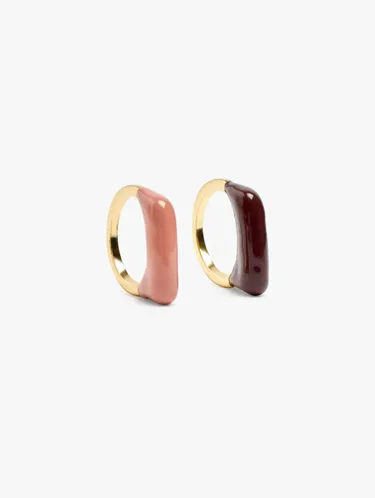 Set Of Bicolor Rings 229670 — image 2