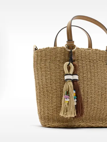 Tote Bag With Straw Effect 229816 — image 2