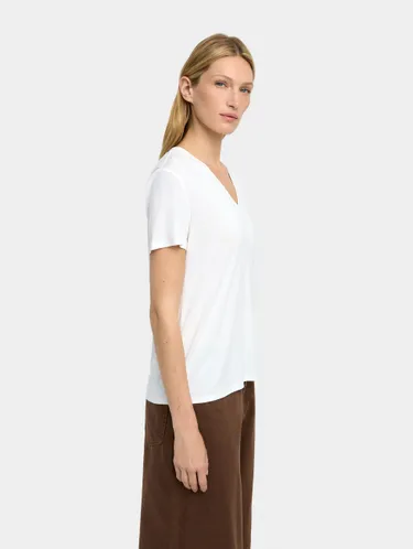 V-Neck Basic T-Shirt 231901 — image 8