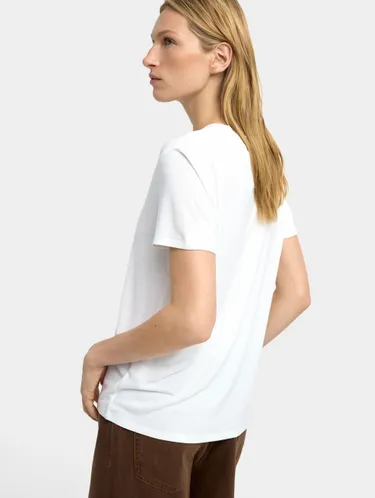 V-Neck Basic T-Shirt 231901 — image 6