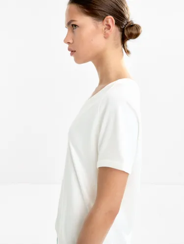 V-Neck Basic T-Shirt 231906 — image 4
