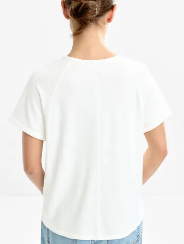 V-Neck Basic T-Shirt 231906 — image 2