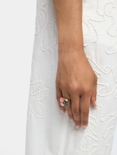 Ring With Multicolor Stones 232504 — image 4