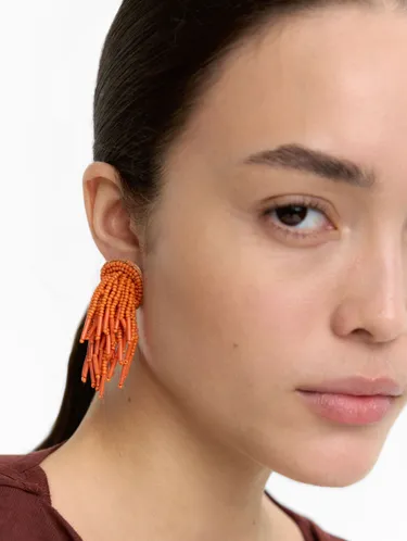 Asymmetric Earrings With Beads 232915 — image 1