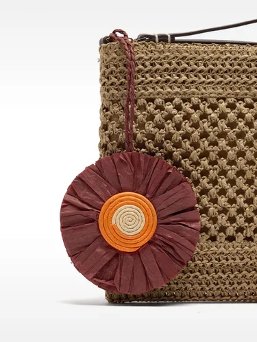 Straw-Effect Envelope Handbag 234760 — image 5