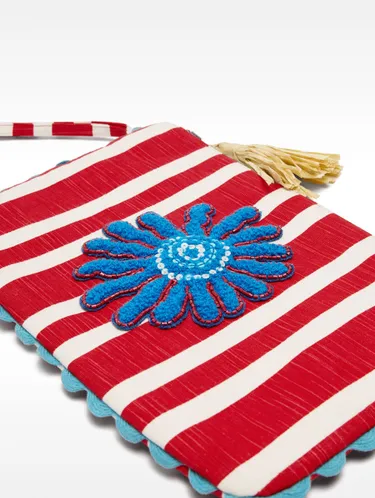 Striped Envelope Handbag 236691 — image 7