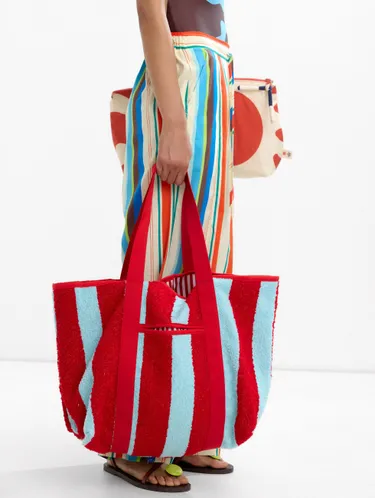 Shopper Bag With Stripes 237304 — image 1