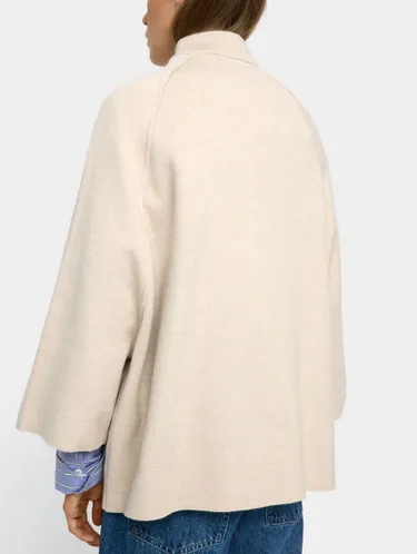 Knit Poncho With High Neck 237350 — image 2