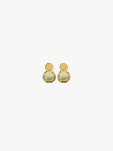 Ear Jacket Earrings With Resin 237397 — image 1