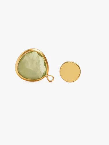 Ear Jacket Earrings With Resin 237397 — image 2
