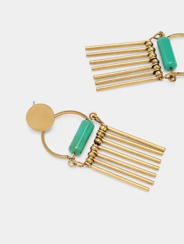Long Earrings With Bars 237466 — image 3