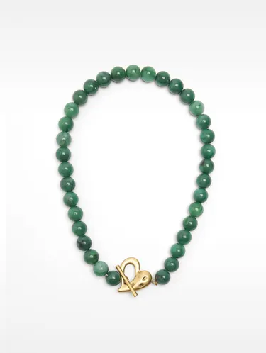 Short Necklace With Beads Stone Effect 238720 — image 1