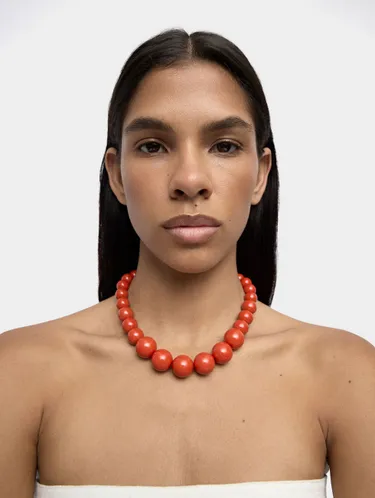 Short Necklace With Beads 239708 — image 1