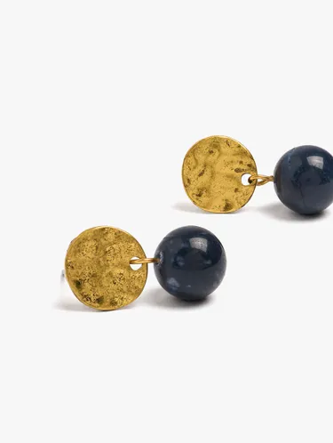 Short Earrings With Bead 240994 — image 1