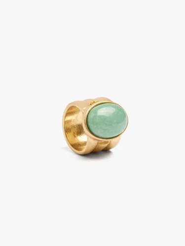 Oval Ring With Stone 241015 — image 2