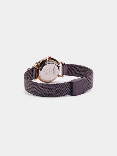 Steel Metal Mesh Watch With Charm 241906 — image 4