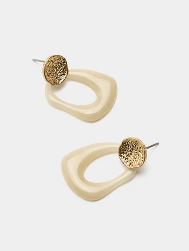 Long Hoop Earrings 242302 — image 1