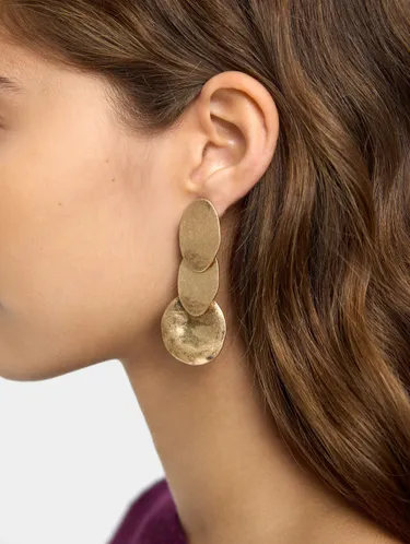 Long Oval Earrings 242389 — image 1
