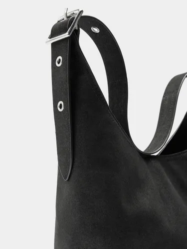 Shoulder Bag With Leather-Effect 242463 — image 4