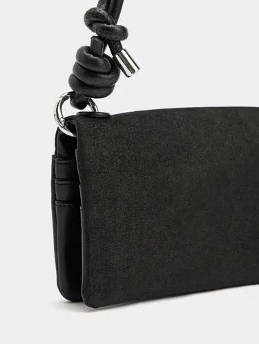 Leather-Effect Wallet With Strap 242656 — image 1