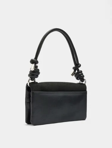 Leather-Effect Wallet With Strap 242656 — image 4