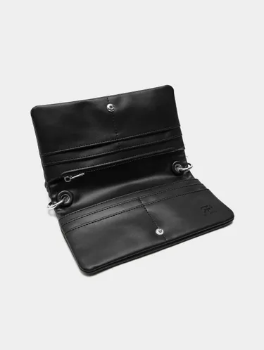 Leather-Effect Wallet With Strap 242656 — image 2