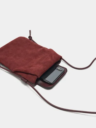 Mobile Phone Bag With Leather Details 242663 — image 1