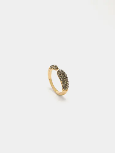 Open Ring With Crystals 242760 — image 1