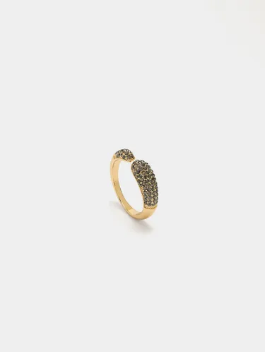 Open Ring With Crystals 242760 — image 4