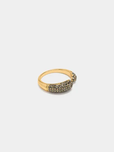 Open Ring With Crystals 242760 — image 2