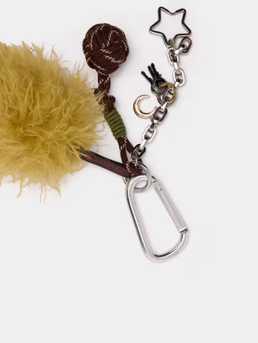 Keychain Charm With Pompom And Star 242879 — image 2