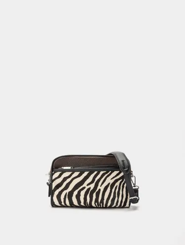 Crossbody Bag With Leather Details 242978 — image 3
