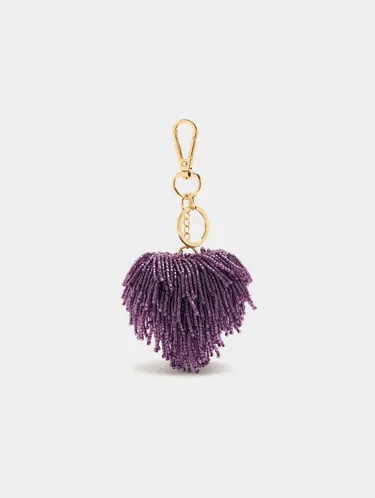 Keychain Charm Heart With Beads 242991 — image 2