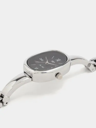 Oval Watch With Stainless Steel Bracelet 243087 — image 1