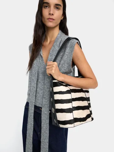 Handbag With Leather Details 243166 — image 1