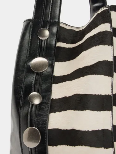 Handbag With Leather Details 243166 — image 4