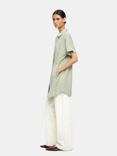 Shirt Dress With 100% Lyocell 243516 — image 1