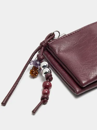 Double Multi-Purpose Pouch With Cracked Effect 243534 — image 1