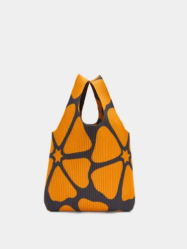Floral Printed Mesh Bag 243738 — image 3