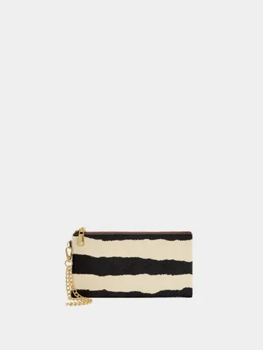 Multi-Purpose Leather Pouch With Contrast 243748 — image 3