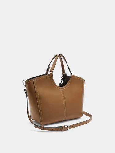 Plain Tote Bag With Zipper Closure 243907 — image 2