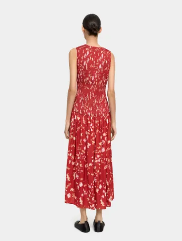 Long Printed Dress 244117 — image 4