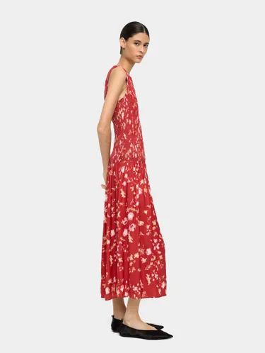 Long Printed Dress 244117 — image 2